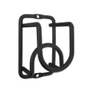 Ver imagem 2 de Mini Adega de Parede Suspensa Preta Vinho Cube para 1 Garrafa de Vidro Espumante