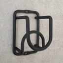 Ver imagem 5 de Mini Adega de Parede Suspensa Preta Vinho Cube para 1 Garrafa de Vidro Espumante