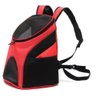 Mochila Pet Transporte com Ventilação Cachorro Gato Vermelha - 3