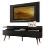 Rack Madesa Londres e Painel para TV até 55 Polegadas Preto Cor:Preto - 2