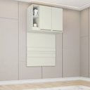 Ver imagem 2 de Ponte Solteiro Modulado 2 Portas 185x104 Cm Seletto Areia Henn