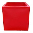 Ver imagem 5 de Vaso Plantar plantas Quadrado Polietileno 40X40 BGPLASTICOS V10 MARROM CAFE 003