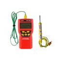 Ver imagem 1 de Kit Termômetro Digital Sensor Tipo K Datalogger Manual Hold 1 Canal Th-1600 Portátil Com Sensor Supe