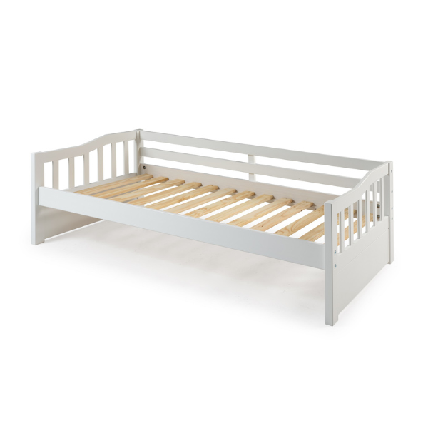 Sofá Cama Plus em Madeira Maciça Mv Outlet Branco - 3