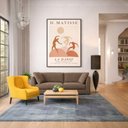 Ver imagem 1 de Quadro Canvas Matisse La Danse a Dança 40x30cm Mold Preta