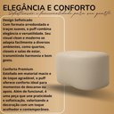 Ver imagem 4 de Puff Feijão Curvo Orgânico Redondo Sala Confortável Moderno Suede Terracota