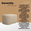 Ver imagem 5 de Puff Feijão Curvo Orgânico Redondo Sala Confortável Moderno Suede Terracota