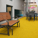 Ver imagem 7 de 10m² Grama Sintética 20mm com Proteção UV e Antifungo 1,00 x 10,00m Amarela Rm Decor
