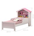 Ver imagem 3 de Cama Infantil Casinha de Princesa