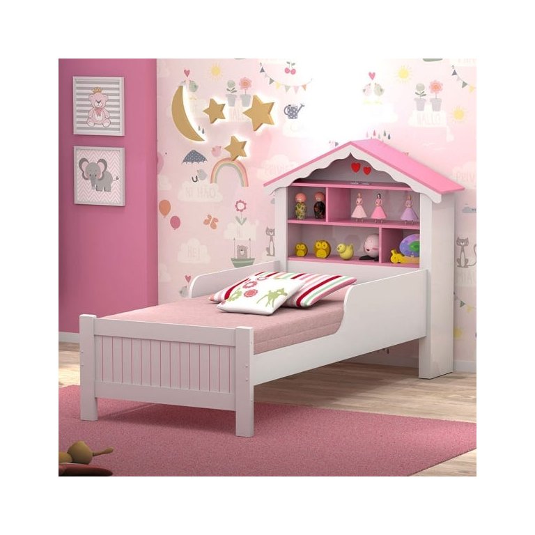 Cama Infantil Casinha de Princesa