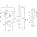 Ver imagem 2 de Fechadura Interna 4400 R64 Mz920 Standard 40mm Roseta Cromado Papaiz