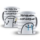 Ver imagem 1 de Caneca Flork de Porcelana Se Meu Pai Não Consegue Consertar Ninguém Consegue