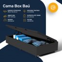 Ver mais imagens de Cama Box Baú com Colchão de Espuma D45 Double Face Territory Hellen Solteiro 88cm