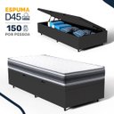 Ver imagem 4 de Cama Box Baú com Colchão de Espuma D45 Double Face Territory Hellen Solteiro 88cm