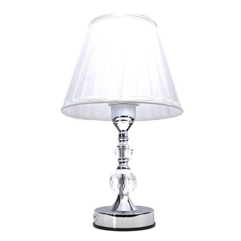 Abajur de Sala Cristal Touch Decorativo Abajur Mesa Cabeceira Lisboa