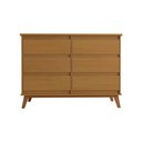 Ver imagem 2 de Cômoda para Quarto Luxo Londres com 6 Gavetas - Nature