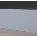 Ver imagem 6 de Kit 15 Barras Rodapé de Poliestireno 20cm de Altura Liso Branco (20x1x240cm) - Formix 3d