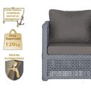 Ver imagem 4 de Mesa e 1 Poltrona Madri Corda Náutica Estofado 11 Trama Prata