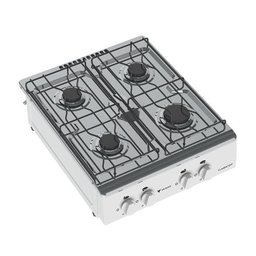 FOGAO 4 BOCAS VENAX FLAMATOP BRANCO GAS GLP - 3