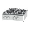 Ver imagem 4 de FOGAO 4 BOCAS VENAX FLAMATOP BRANCO GAS GLP