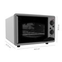 Ver imagem 2 de FORNO ELETRICO LUXO 45L BRANCO 127 V
