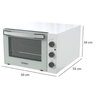 FORNO ELÉTRICO 45L GRAND GOURMET BRANCO 220 V - 3
