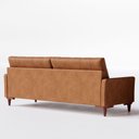 Ver imagem 4 de Sofá 4 Lugares Grécia Living Corino Marrom 220cm