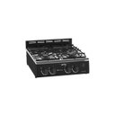 Ver imagem 2 de Fogao de Mesa 4 Bocas Grand Petit Vetro Preto Fosco Gas GLP