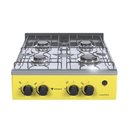 Ver imagem 2 de FOGAO DE MESA 4 BOCAS GRAND PETIT VETRO AMARELO GAS GLP