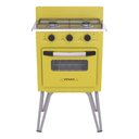Ver imagem 1 de FOGAO 2 BOCAS VENAX GEMINI VETRO AMARELO GAS GLP