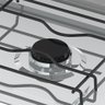 FOGAO DE MESA 2 BOCAS VENAX FLAMALAR TAMPA DE METAL BRANCO GAS GLP - 3