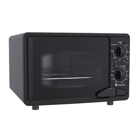 FORNO ELETRICO LUXO 45L PRETO FOSCO 127 V