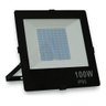Refletor Led Holofote 100w Bivolt Prova D'água Branco Frio - Preto - 110V/220V (Bivolt) - 2