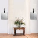 Ver imagem 2 de Espelho Decorativo Hole Alça Sisal Black 50x50 cm