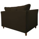 Ver imagem 4 de Sofá Isis 2 Lugares Suede Marrom - Vallisa Decor