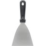 Kit 3 Espátulas Raspadoras 23x10cm Inox Chapa Cozinha Profissional Preta Lanche Weck - 7