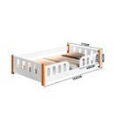 Ver imagem 3 de Cama Infantil Montessoriana com Grades de Proteção e Colchão