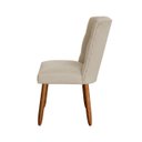 Ver imagem 5 de Kit 6 Cadeiras Sala de Jantar Cozinha Estofada Paris Reforçada Suede - Twdecora