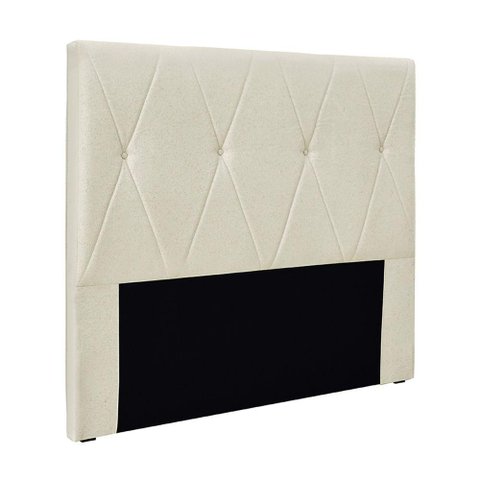 Cabeceira King Size 1,95m Yves Linho Natural - Gran Belo