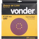 Ver imagem 2 de Disco de lixa com 225 mm grão 80 para a lixadeira LPV 600 e LPV 1000 Vonder