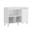 Ver imagem 1 de Balcão Para Cooktop Ditália BA-60 Branco
