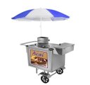 Ver imagem 1 de Carrinho para Açaí Luxo Cefaz com Guarda-sol Inox
