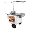 Ver imagem 2 de Carrinho de Açaí Luxo Branco com Toldo