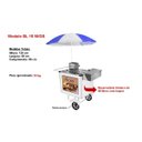 Ver imagem 2 de Carrinho de Açaí Luxo Branco com Guarda Sol