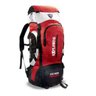 MOCHILA DE CAMPING TRILHA EXPLORING 70L:Vermelho - 1