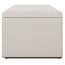 Ver imagem 7 de Recamier Calcadeira Bau 90 Cm Dalia Linho Champagne Artte