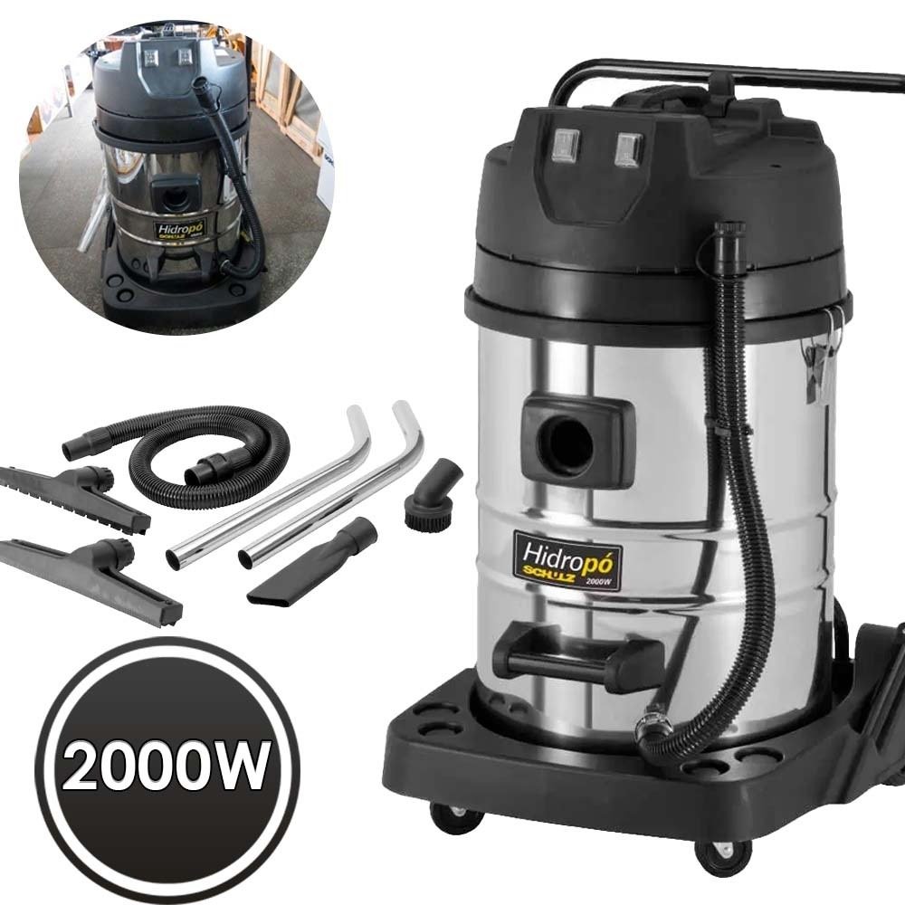 Aspirador De Pó E Água 70 Litros 2000w Hidropó Schulz | MadeiraMadeira