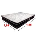 Ver imagem 4 de Cama Box Baú Queen Com Colchão Molas Ensacadas - Blindado