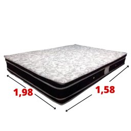 Cama Box Baú Queen Com Colchão Molas Ensacadas - Blindado - 4