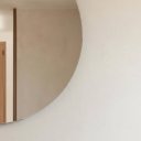 Ver imagem 2 de Espelho Redondo 80cm com Suporte Incluso sem Moldura